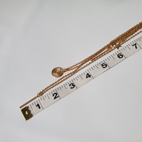 Multi Strand Layered Necklace Bar Star - Picture 4 of 6